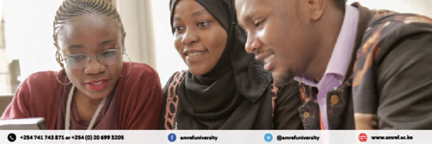 Amref International University Students banner