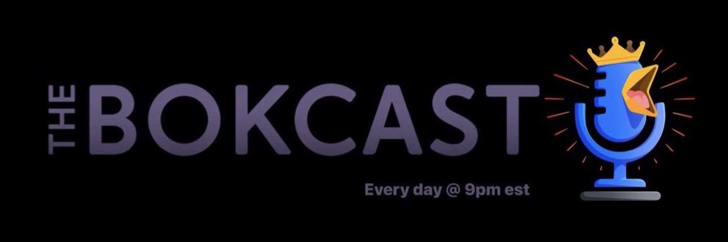 The Bokcast 🎙️ Profile Banner