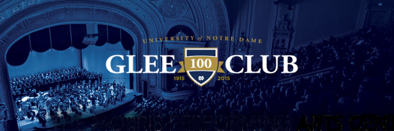 Notre Dame Glee Club banner