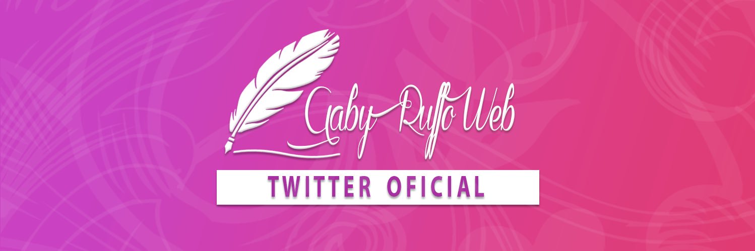 GabyRuffoWebOficial banner