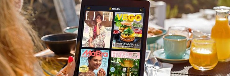 Readly Sverige banner