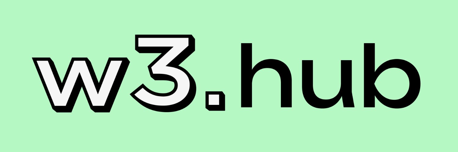 w3.hub's banner