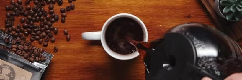 The Caffeinery banner
