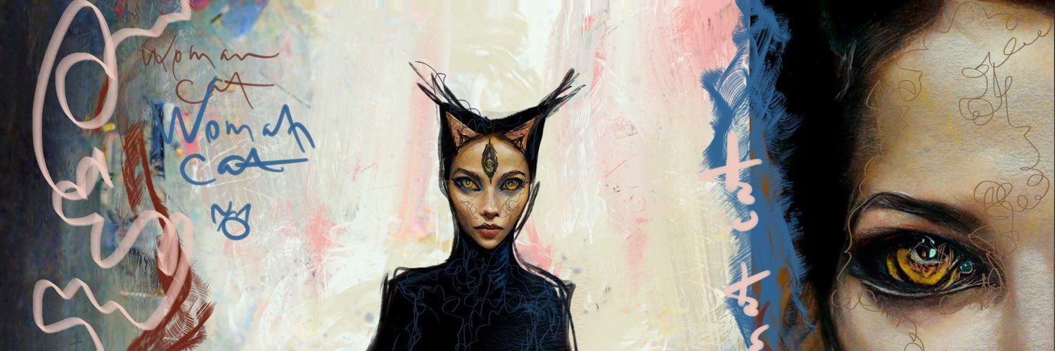 Djuna LIND • NFT Artist • WomanCat banner