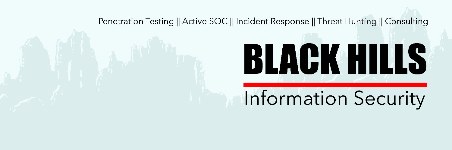 Black Hills Information Security banner