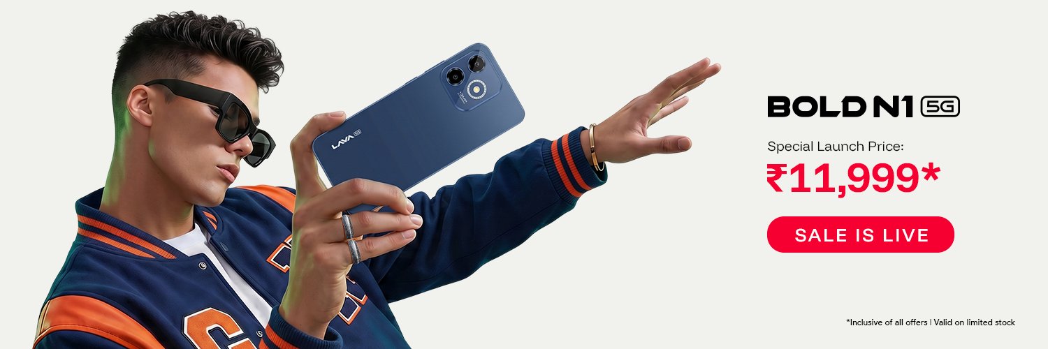 Lava Mobiles banner