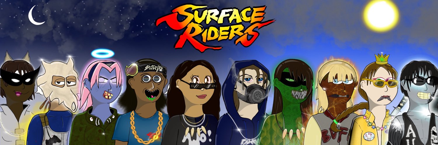 Surface Riders NFT banner
