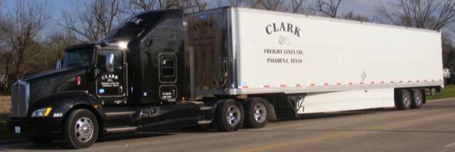 Clark Freight Lines banner