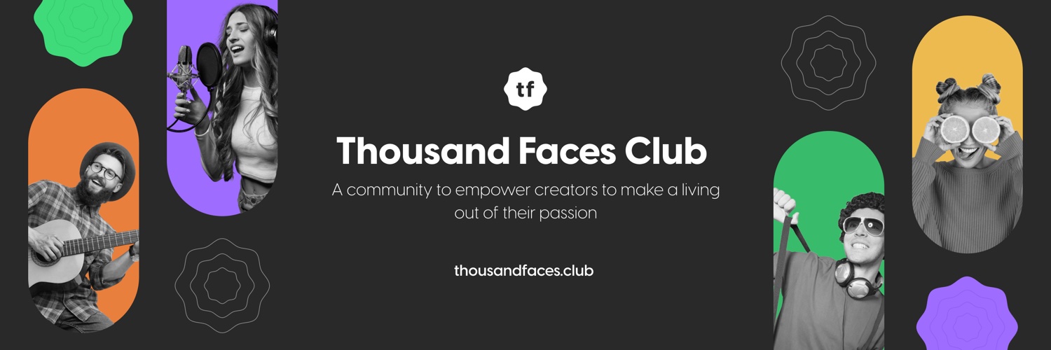 Thousand Faces Club Profile Banner