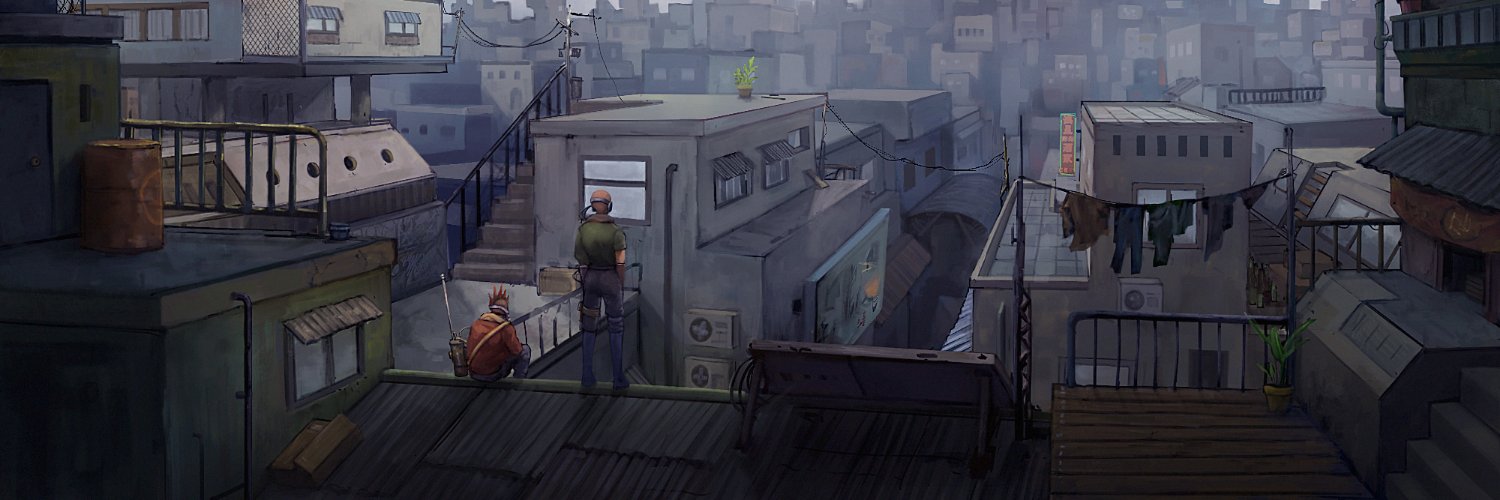 Slumdroids NFT banner