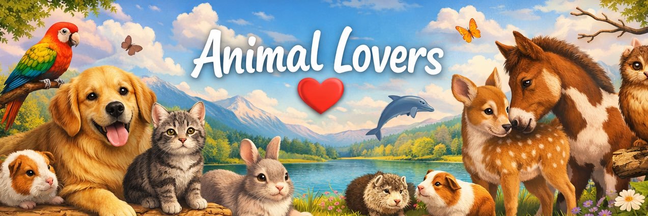 Animal Lovers banner