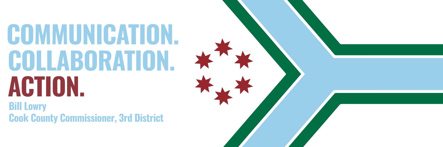 Cook County Commissioner, 3rd District banner