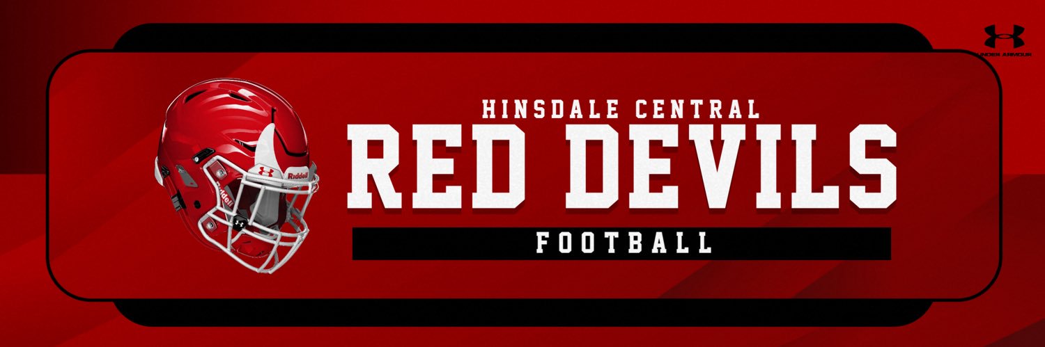 Hinsdale Central Red Devil Football's banner