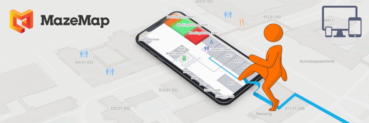 MazeMap banner