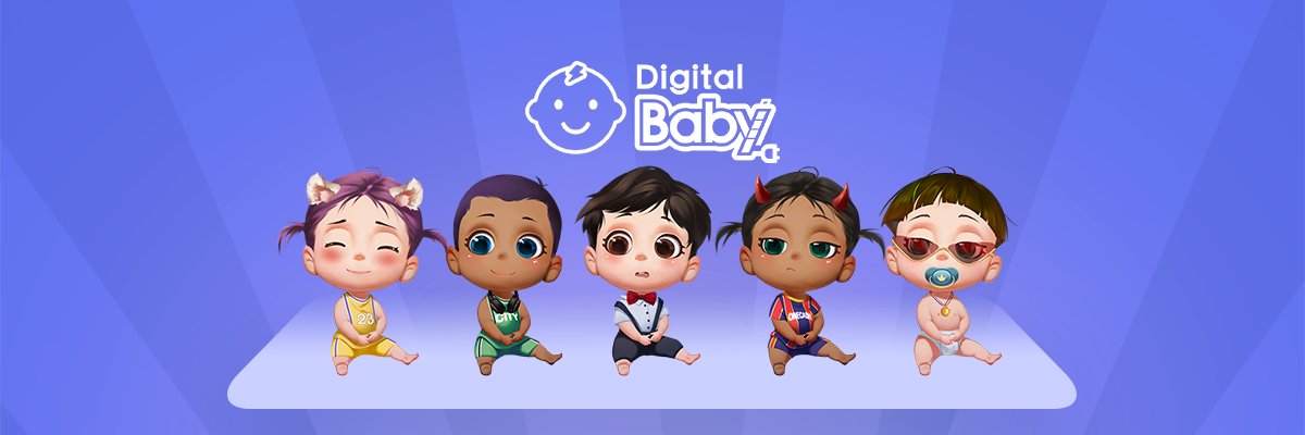 Digital Baby (⚡️,🍼,🧬) banner