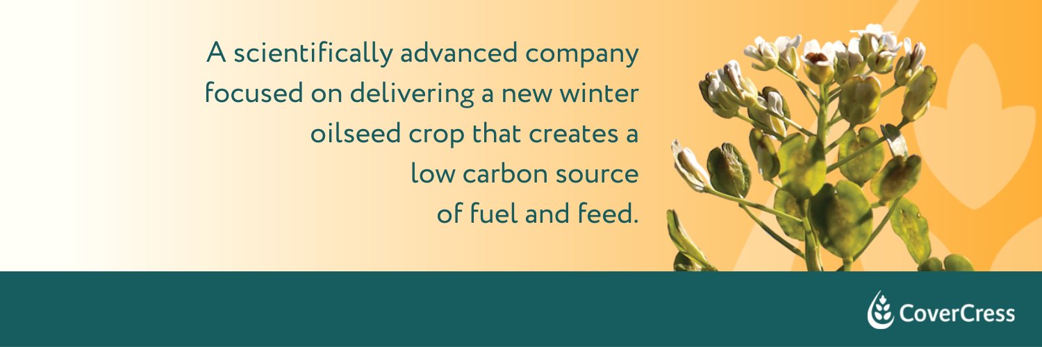 CoverCress Inc. banner