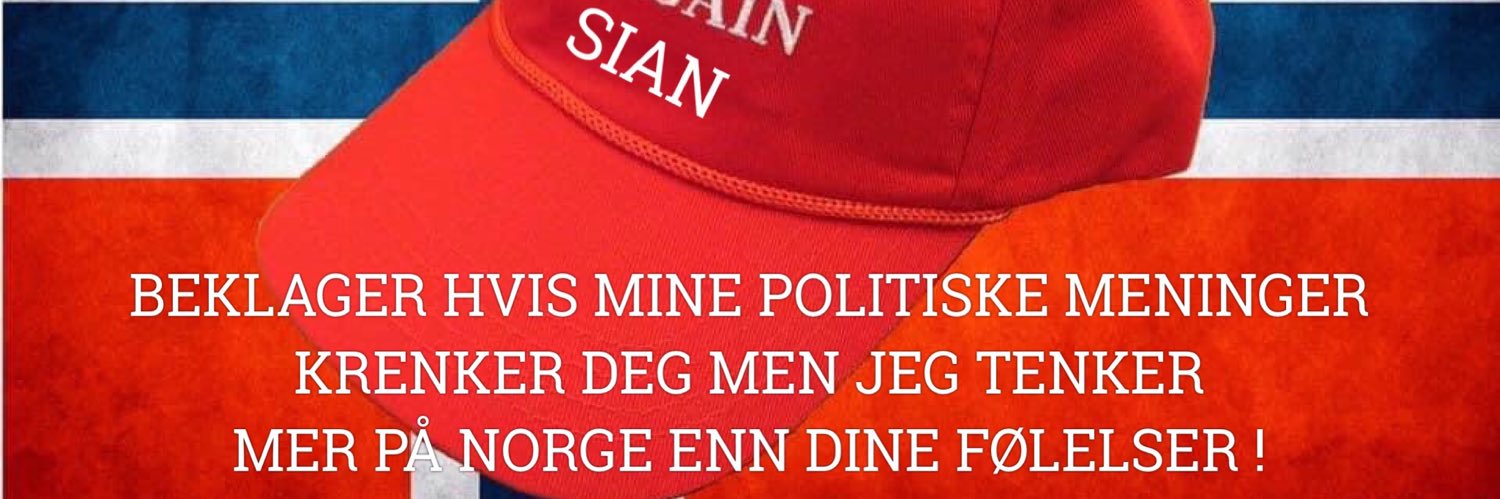 Ellen Due Brynjulfsen. SIAN aktivist. banner