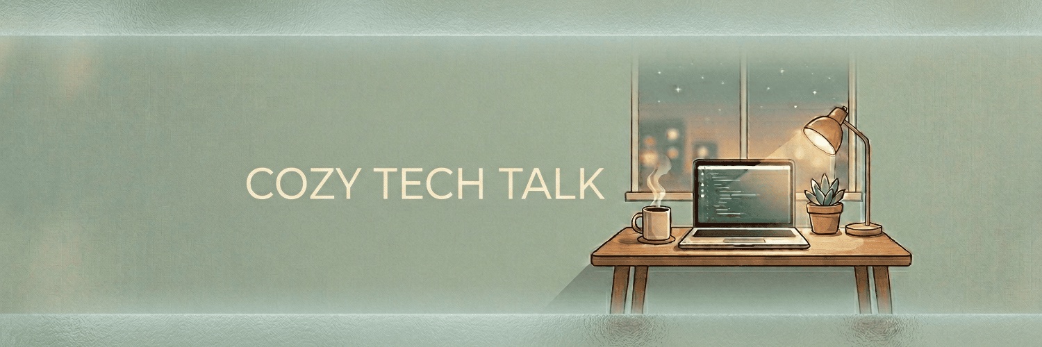 Cozy Tech Talk banner