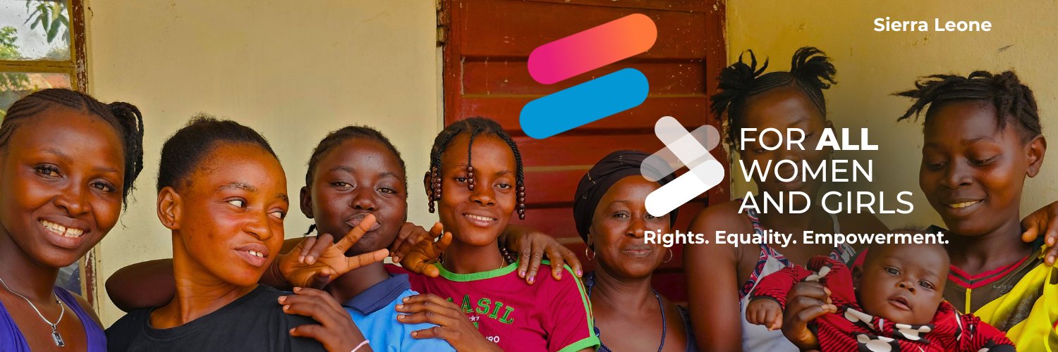 UN Women Sierra Leone's banner