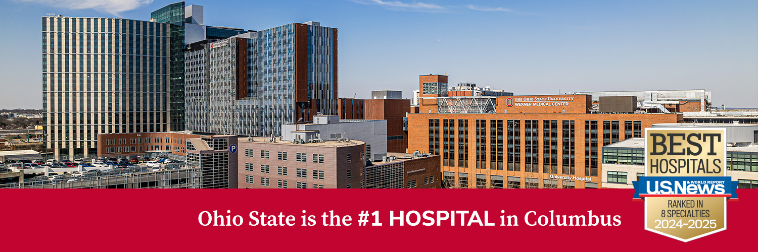 The Ohio State University Wexner Medical Center's banner