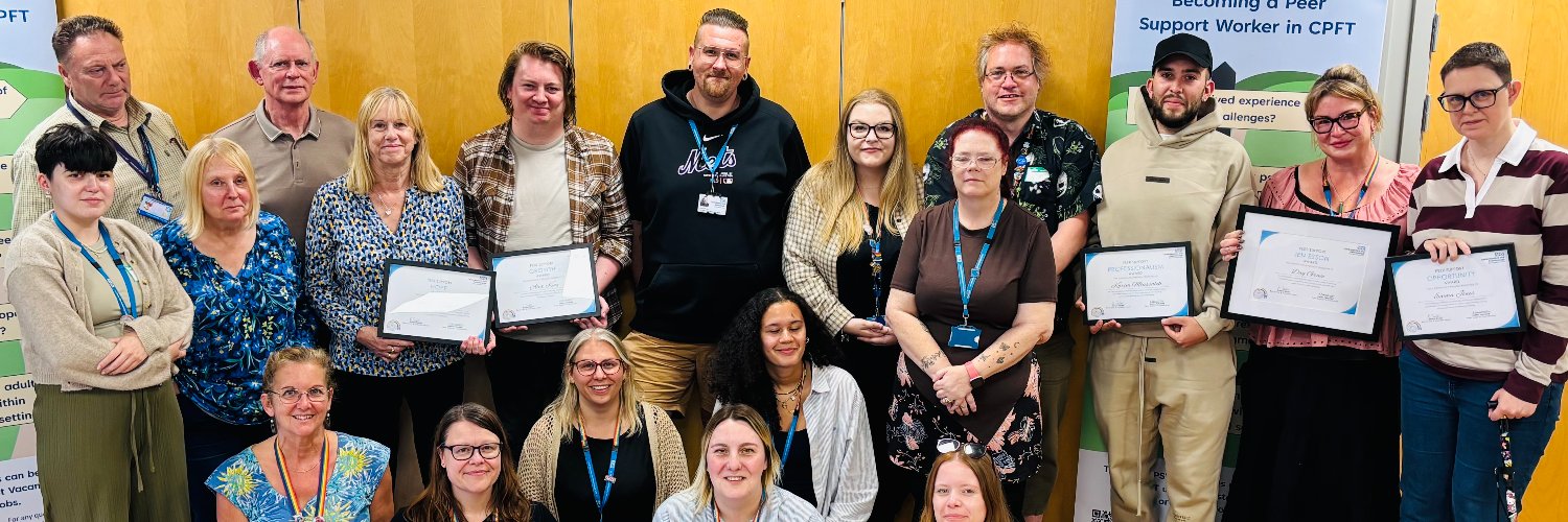 CPFT Peer Support banner