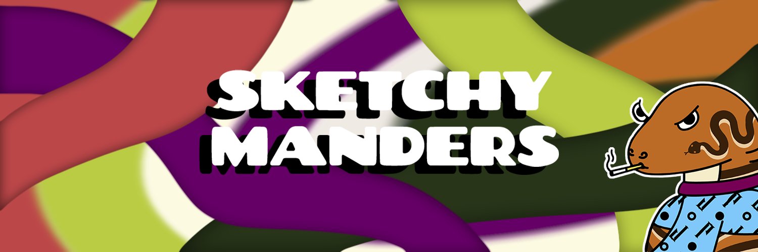 Sketchy Manders🦎🌎 (FREE MINT) banner