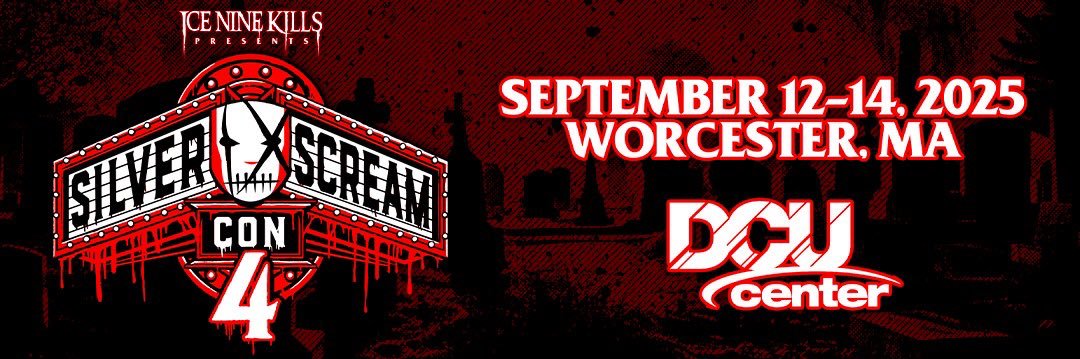 Silver Scream Con's banner