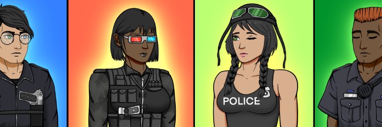 Cool Cops Club banner