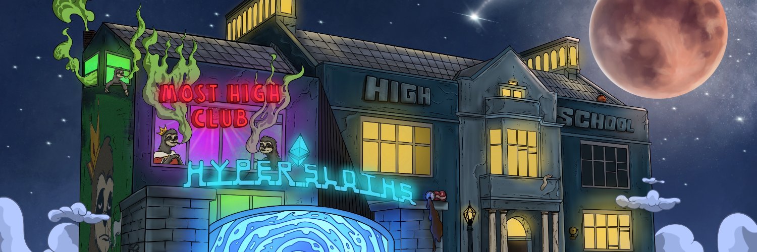 The Hyper Sloths™ banner