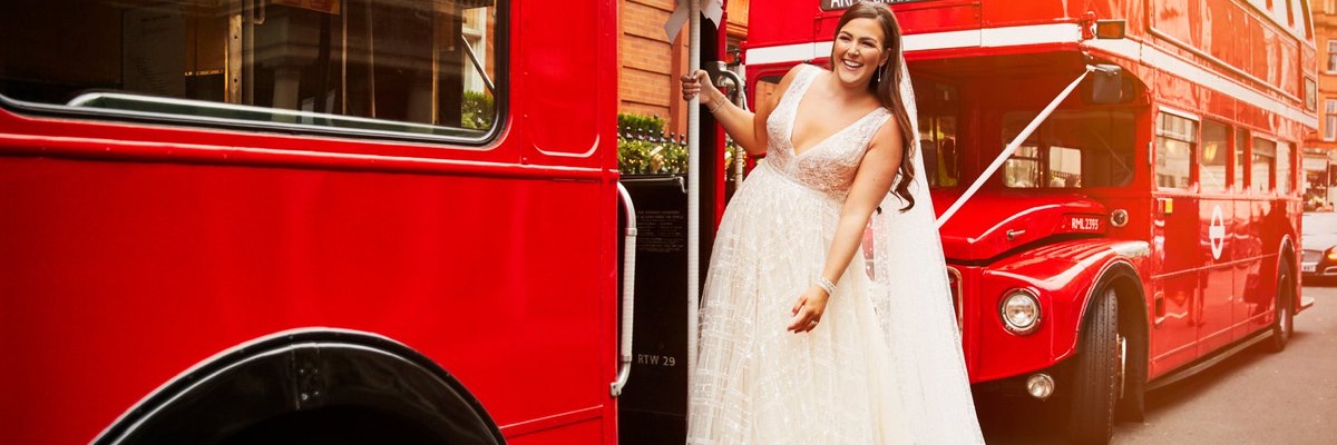 British Red Bus banner