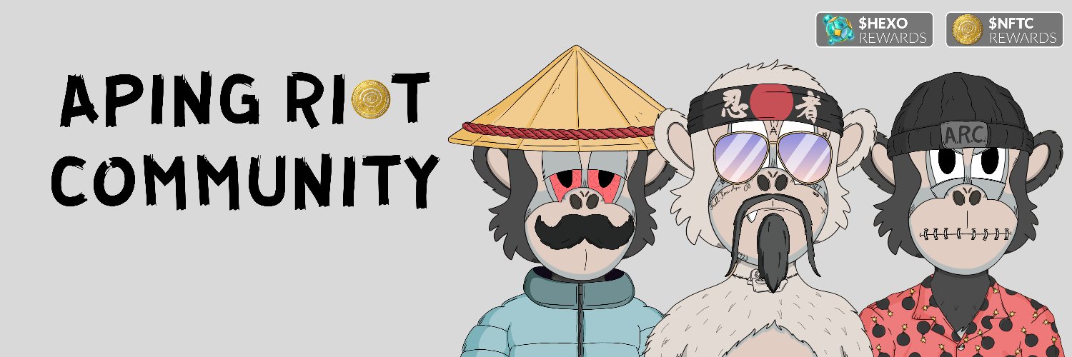 Aping Riot Community's banner