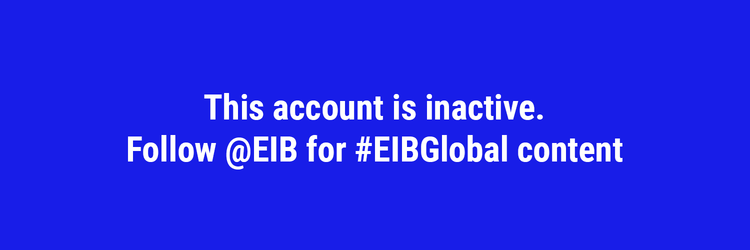 EIB Global - account inactive banner