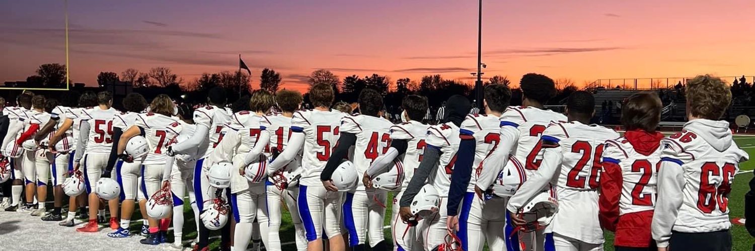 Cousino Patriots Football banner