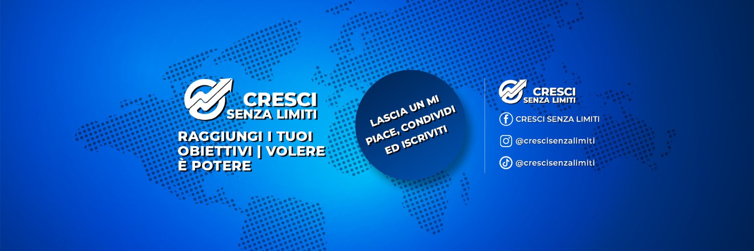Cresci Senza Limiti banner