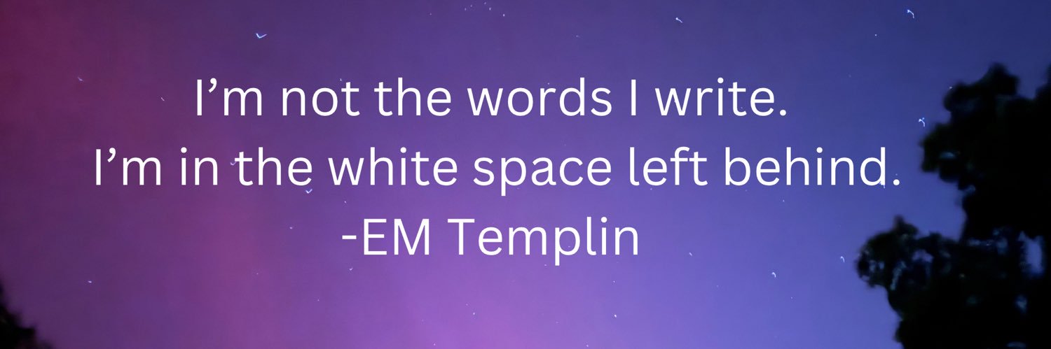 EM Templin - Novelist's banner