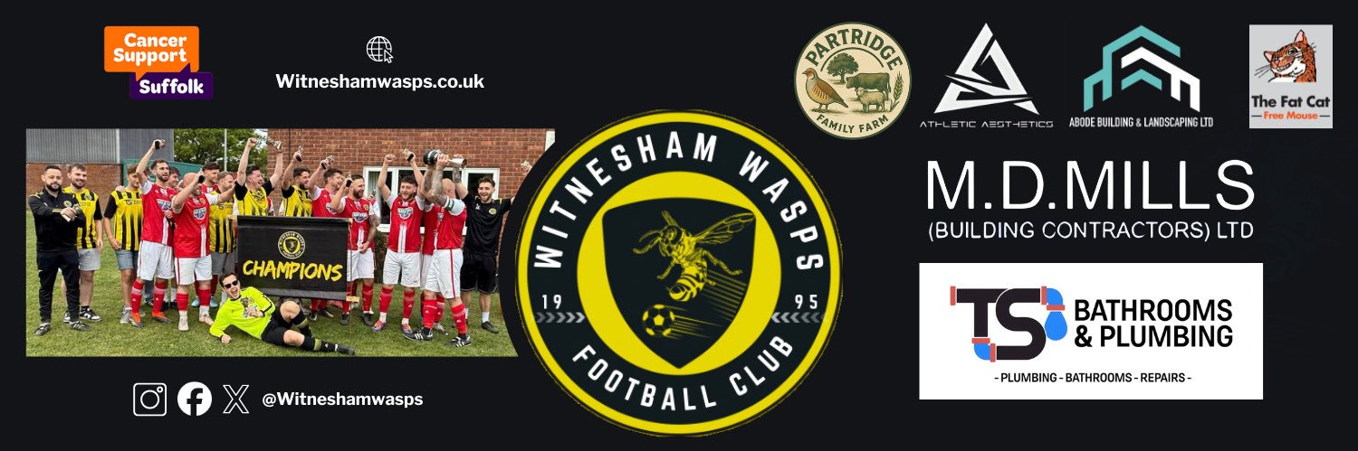 Witnesham Wasps FC banner