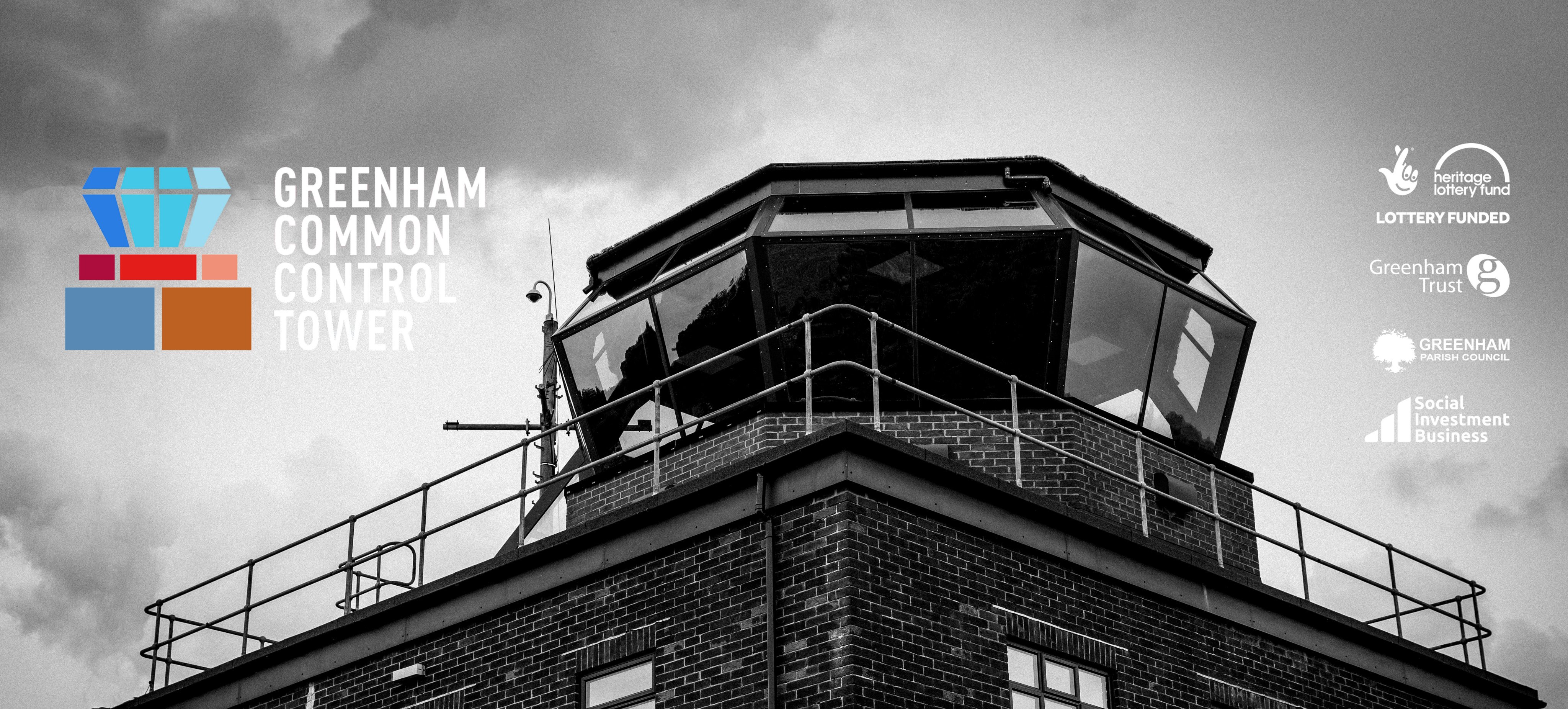Greenham Control Tower banner