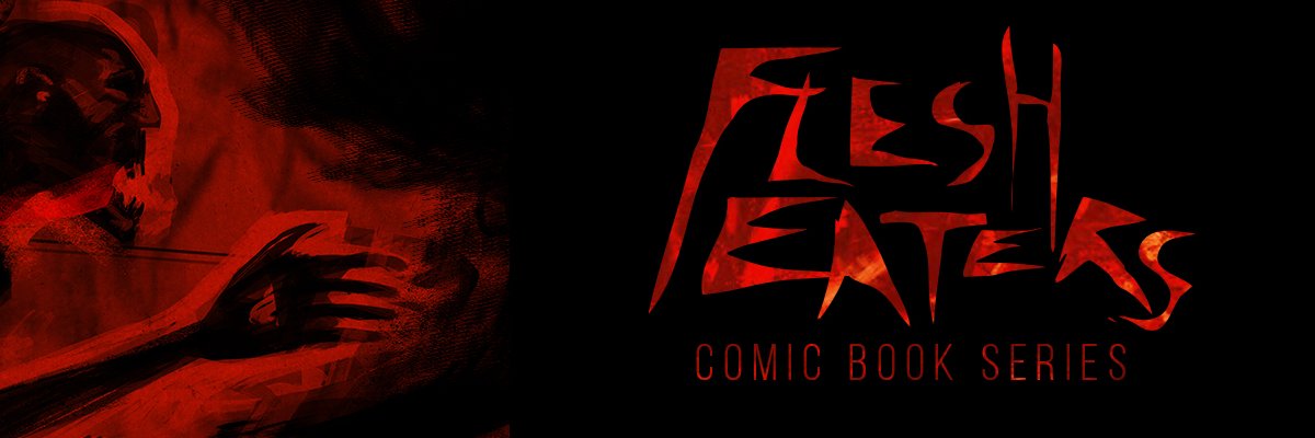 Flesh Eaters Comic Book Series banner