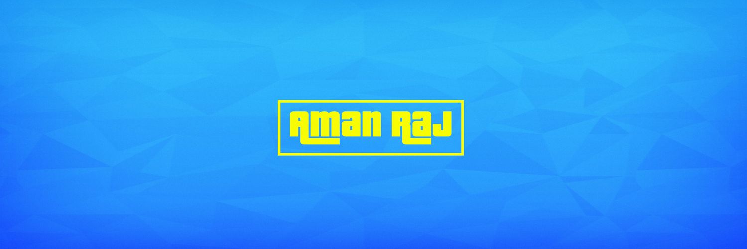 helloamanraj's profile banner image