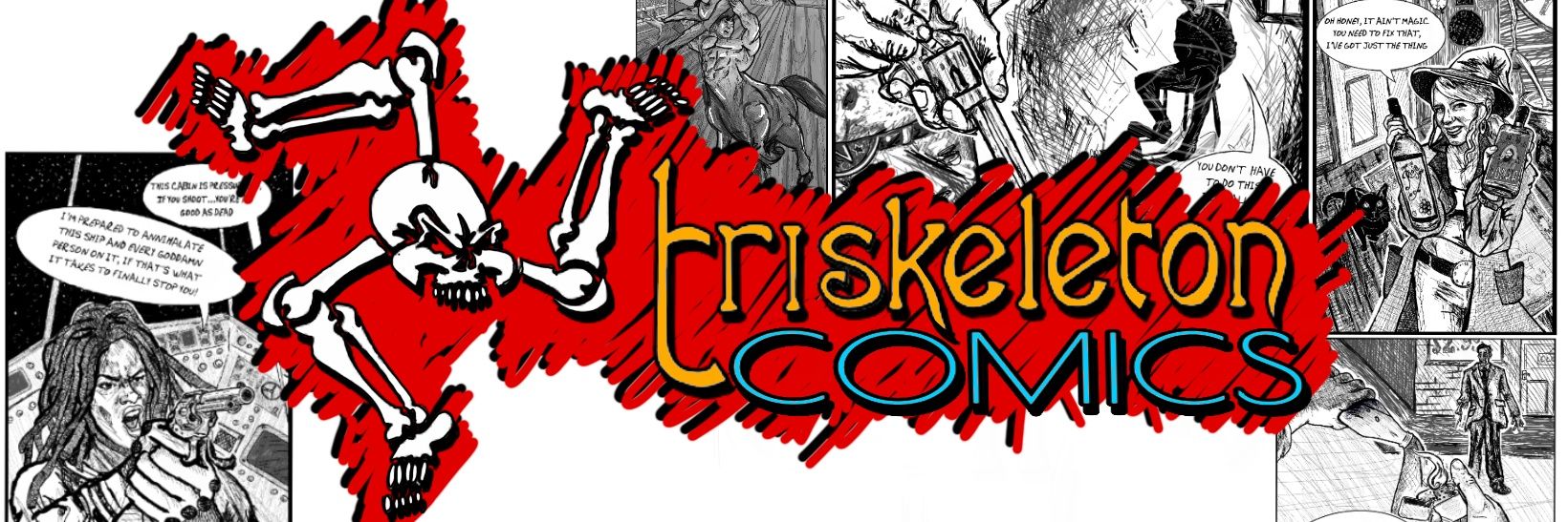 Triskeleton Comics 👻 banner