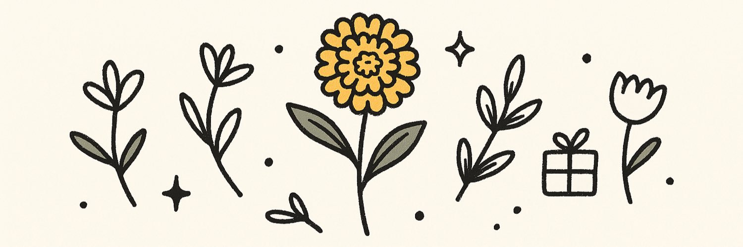 Marigold Gift 🌼 banner