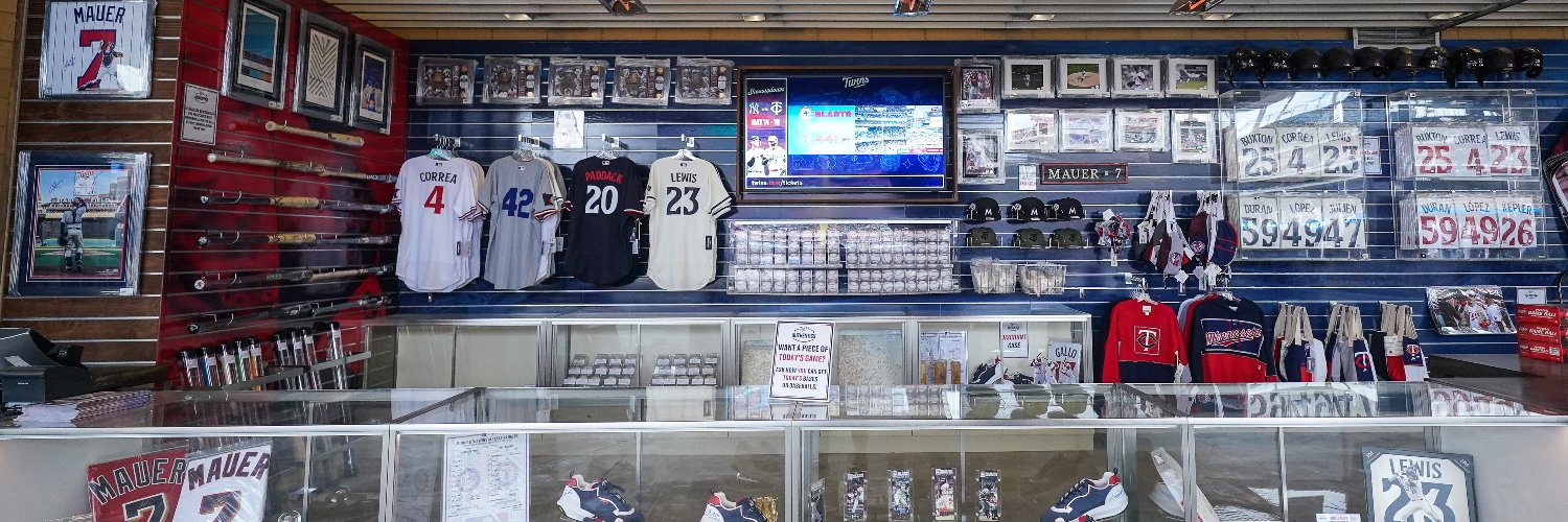 Minnesota Twins Authentics banner
