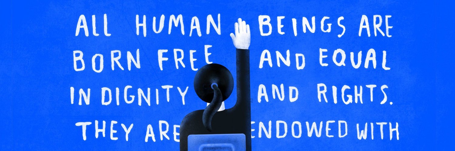 Human Rights Watch's banner