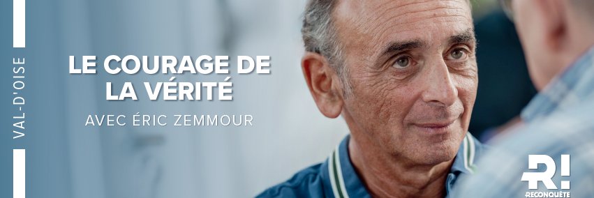 Reconquête Val-d'Oise's banner