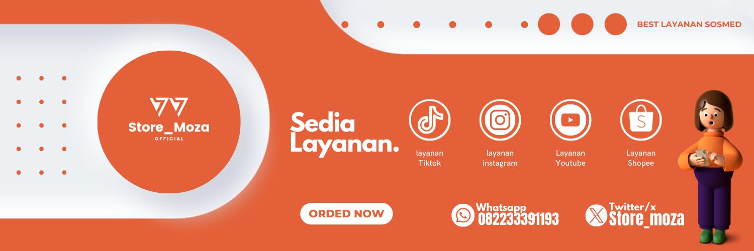 мσzα ❁ | Jual Followers Sosmed banner