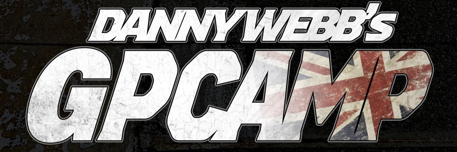 Danny Webb’s GP Camp banner
