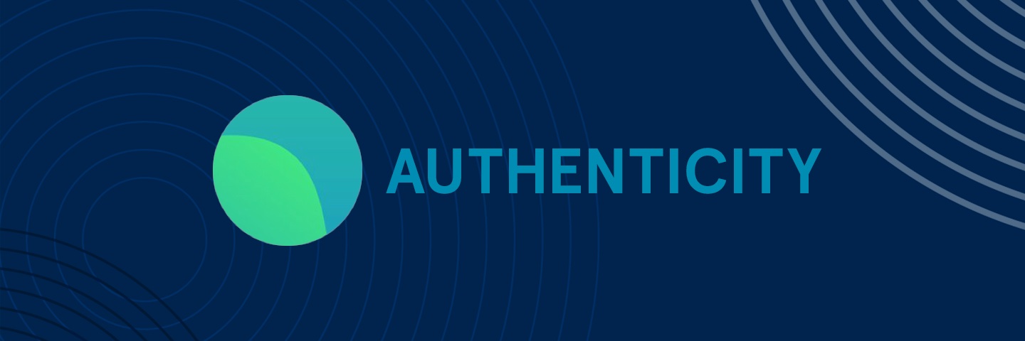 Authenticity banner