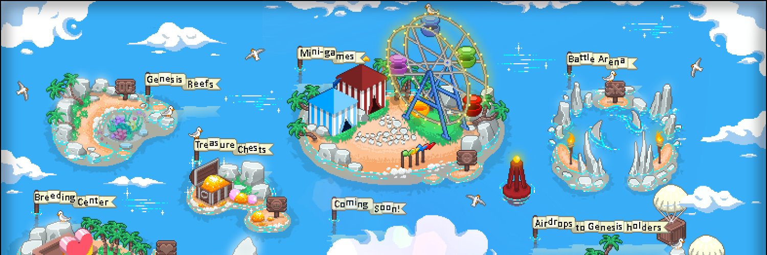 Reef Game (🐠,🦈) banner