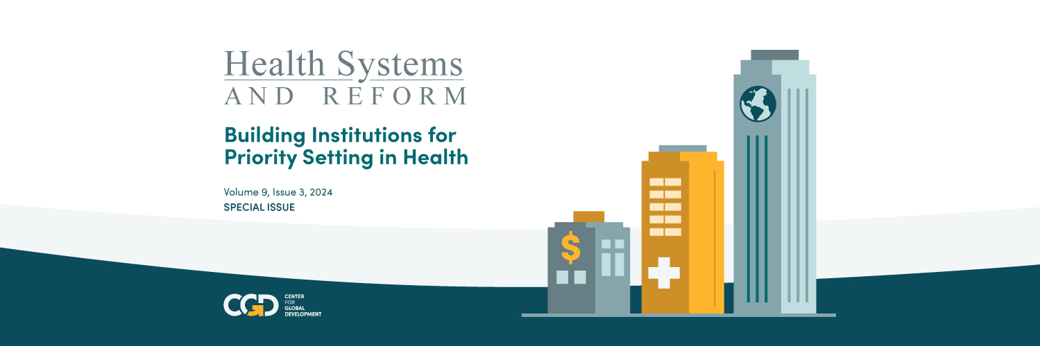 Health Systems & Reform Journal banner