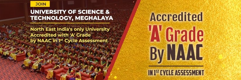University of Science and Technology Meghalaya banner